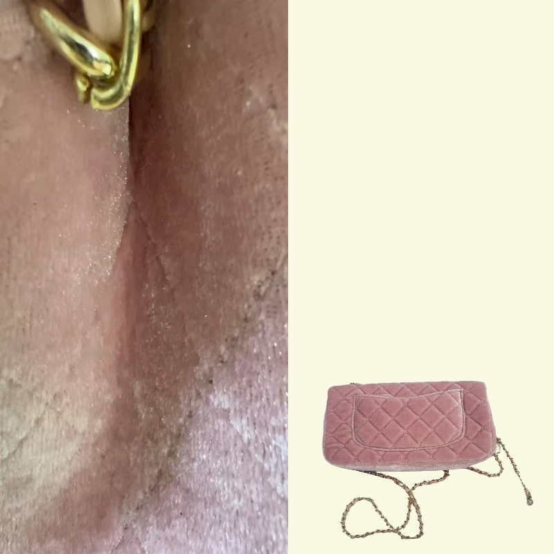 （全新未使用）粉色绒绒！X！带礼盒！S224！收纳整理！化妆包