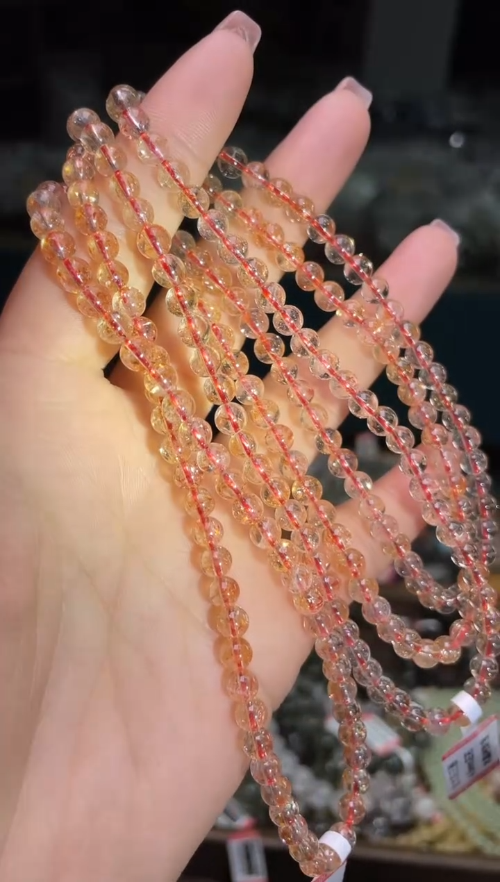 【闪购商品】日光石手串/553未镶嵌多样性发一件