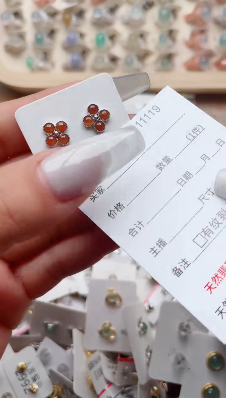 【闪购商品】翡翠戒指银S925镶嵌、
