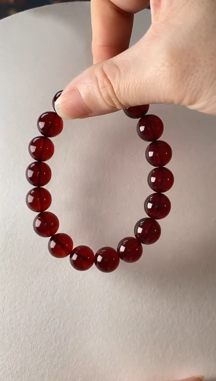 【闪购商品】未镶嵌琥珀手链血珀手串11++