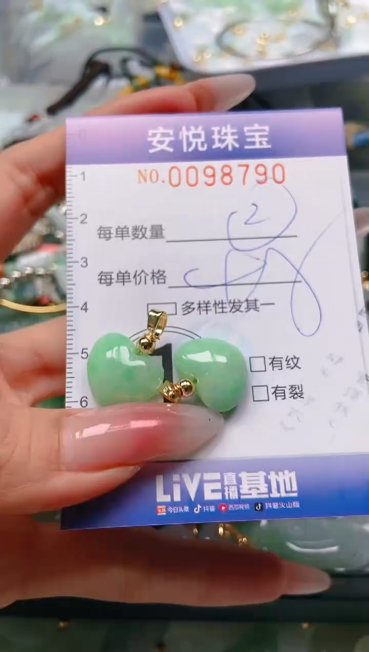 【闪购商品】翡翠颈饰未镶嵌闪购0098790