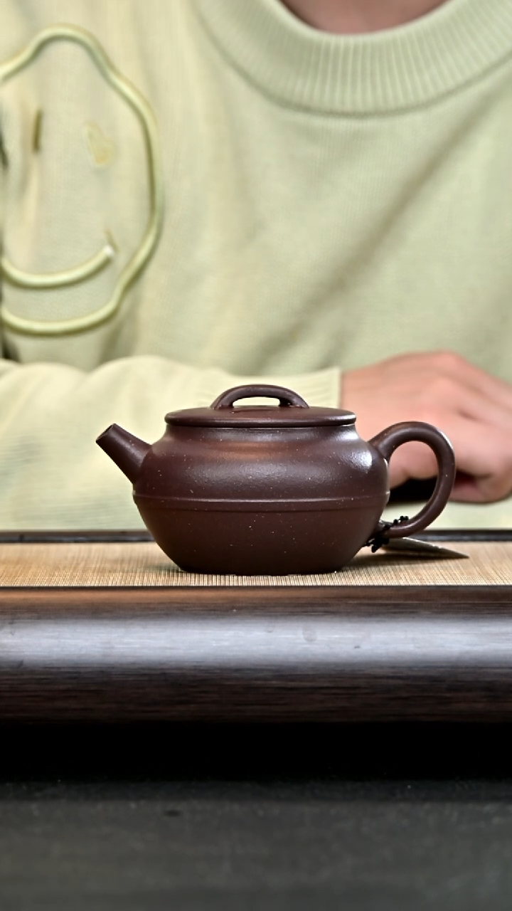 【闪购商品】紫砂茶壶XH10656 腰缠万贯 深井底槽清
