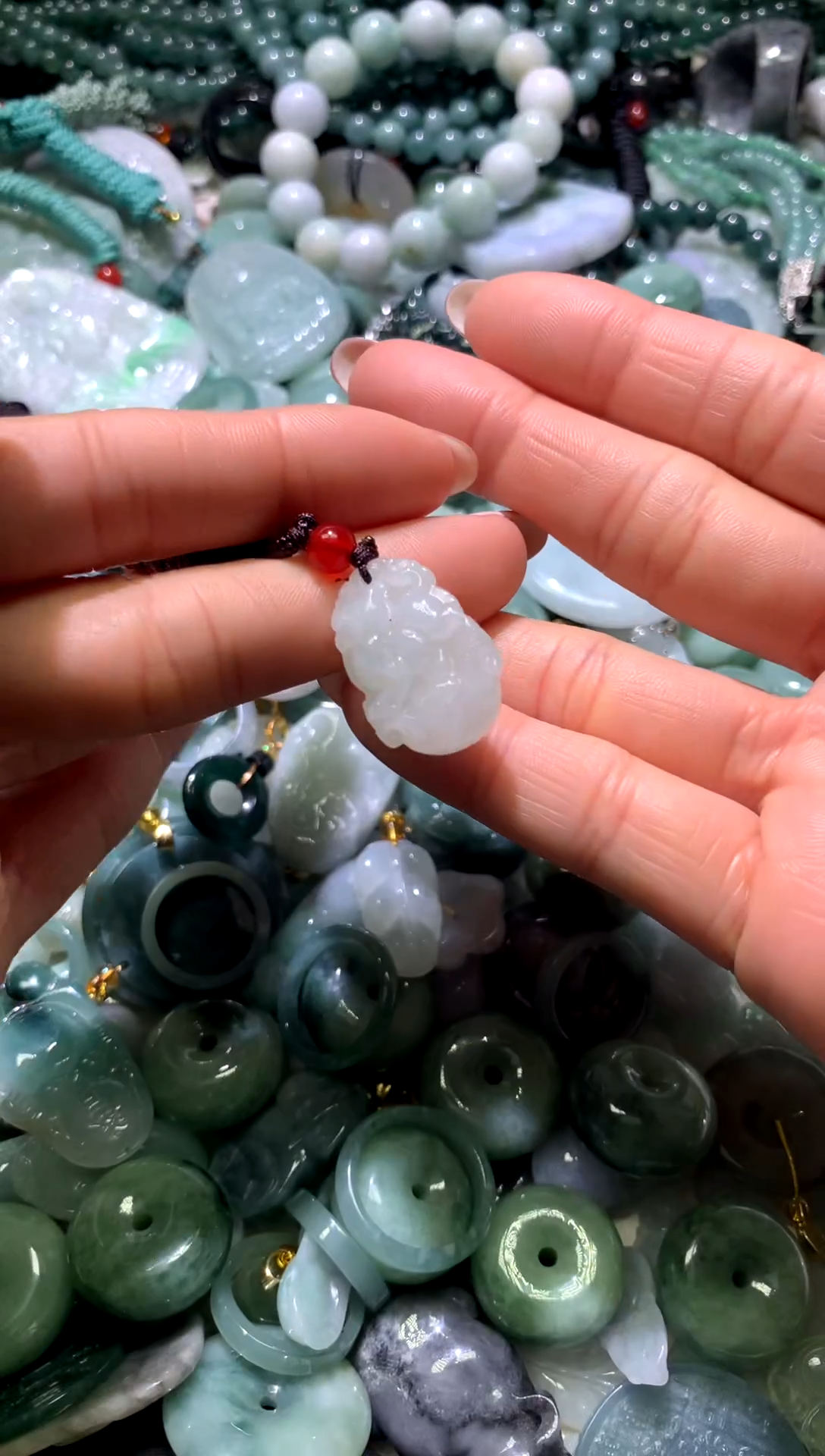 吊坠(不含链)未镶嵌翡翠1