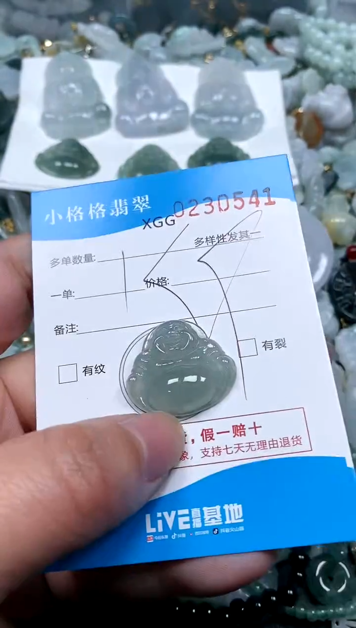 【闪购商品】翡翠颈饰未镶嵌闪购商品0230541