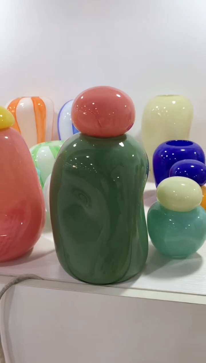 【闪购商品】琉璃慕忆家花瓶小号