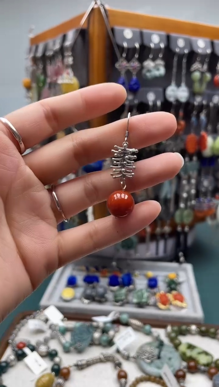 【闪购商品】翡翠耳饰未镶嵌饰品