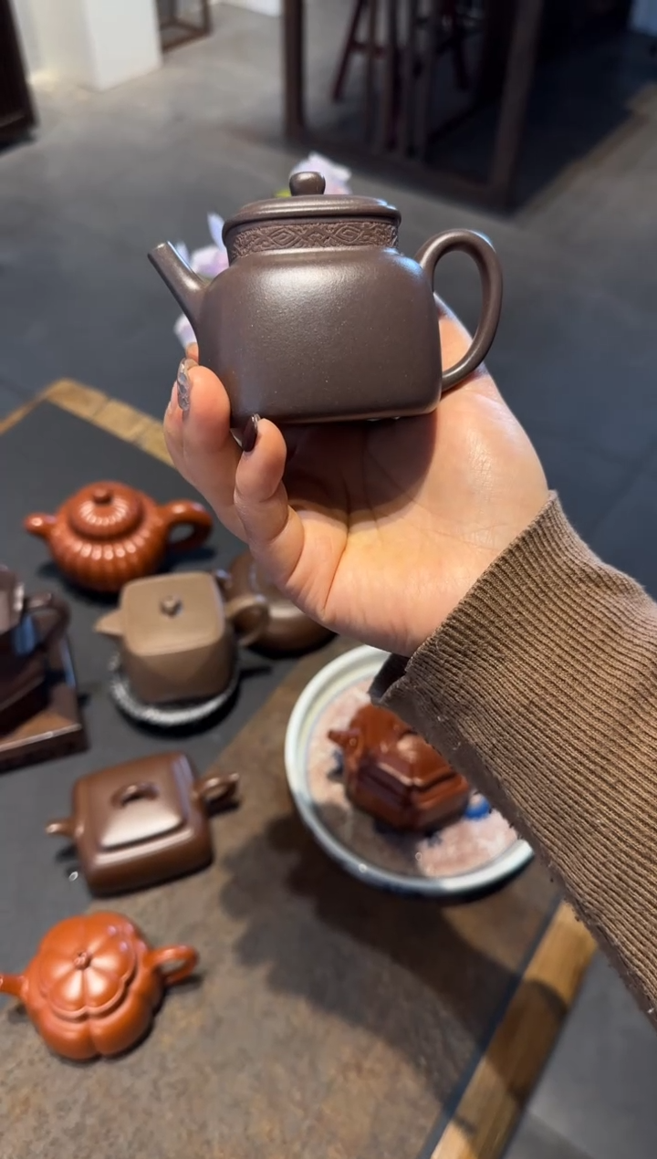 【闪购商品】紫砂茶壶四方言心