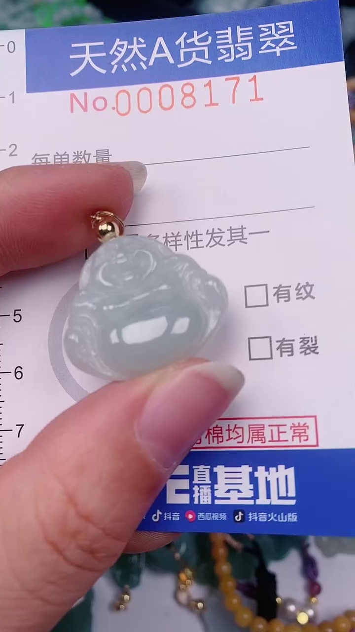 【闪购商品】翡翠颈饰未镶嵌00008171