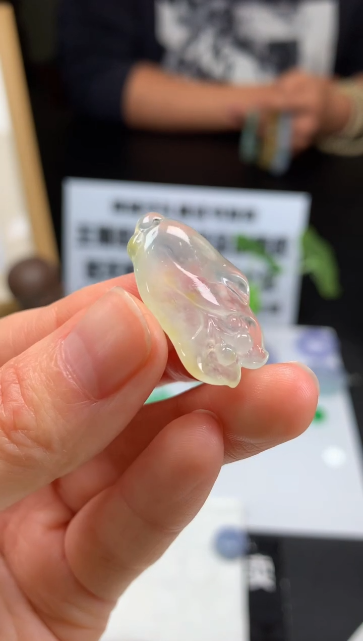 【闪购商品】定制翡翠未镶嵌吊坠-91193