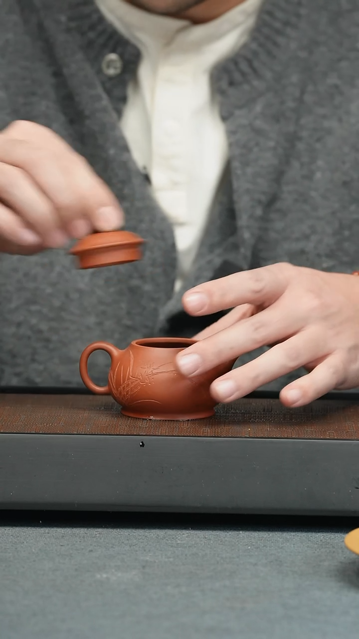 【闪购商品】紫砂茶壶五堂  潘壶-文长先生款