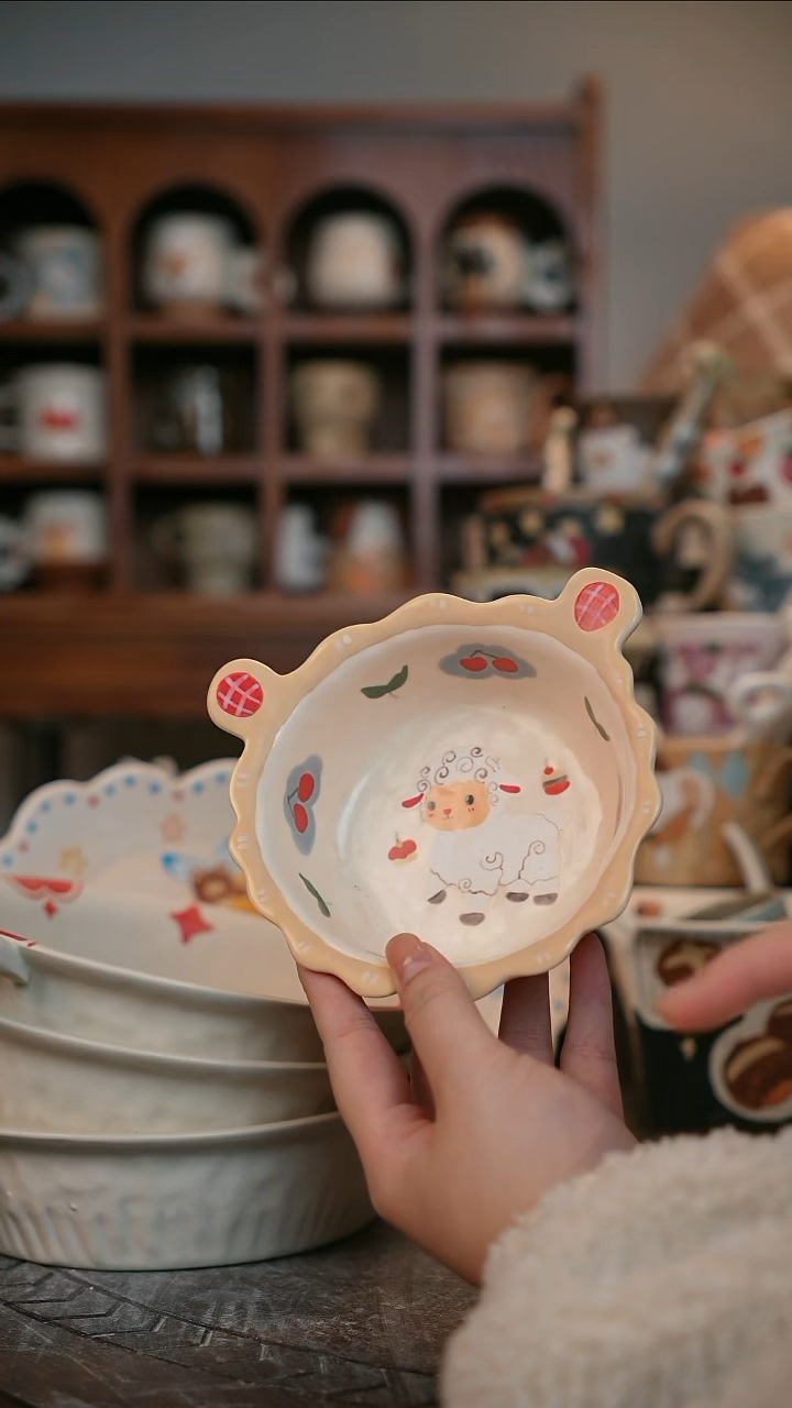 可爱川谷原创陶瓷12.13直播正品