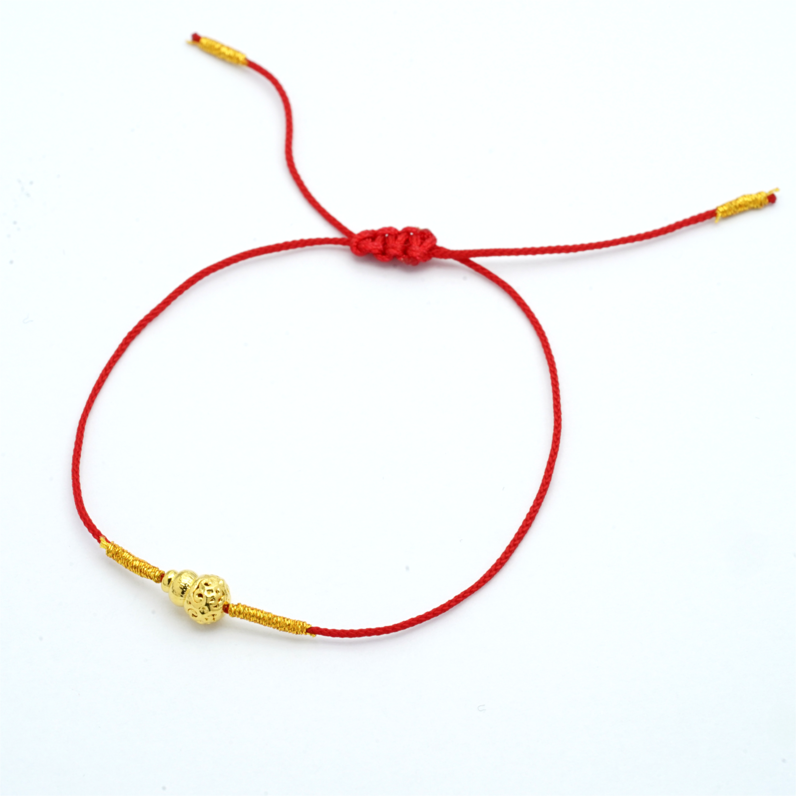 18k金祥云葫芦手绳配件【QL06993】