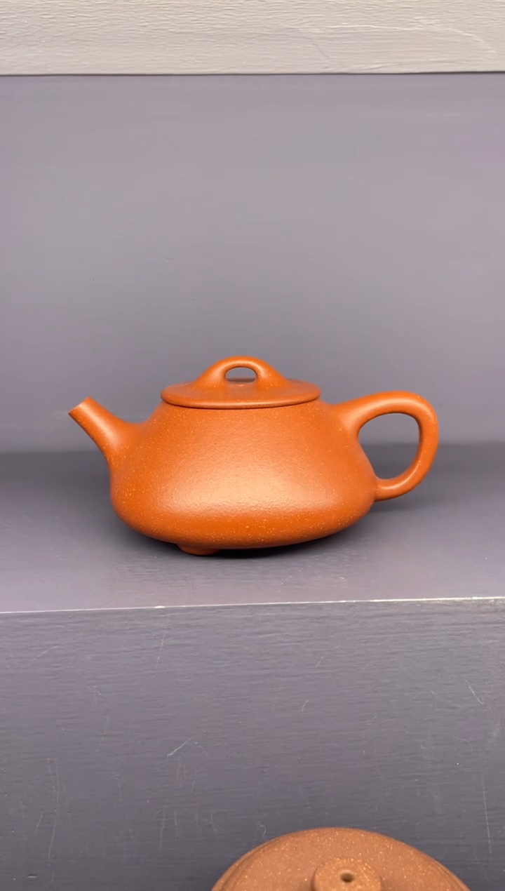 【闪购商品】紫砂茶壶降坡 子冶石瓢   矿标证书