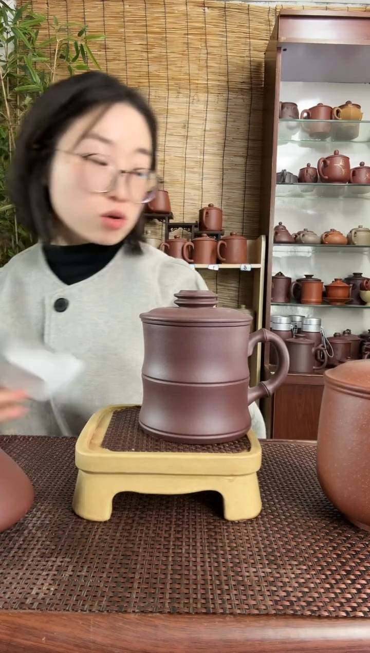 【闪购商品】紫砂茶杯紫砂盖杯无礼盒微瑕02
