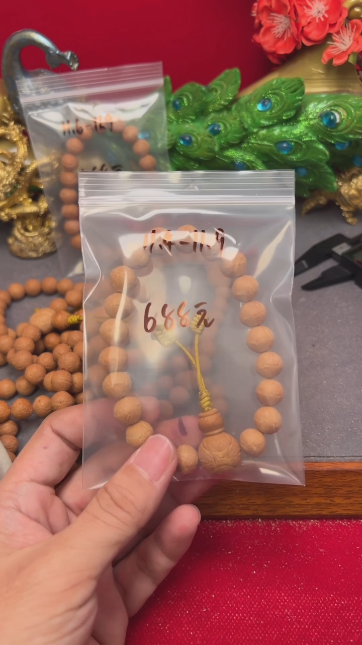 【闪购商品】凤眼菩提手串11+的大牛眼头货