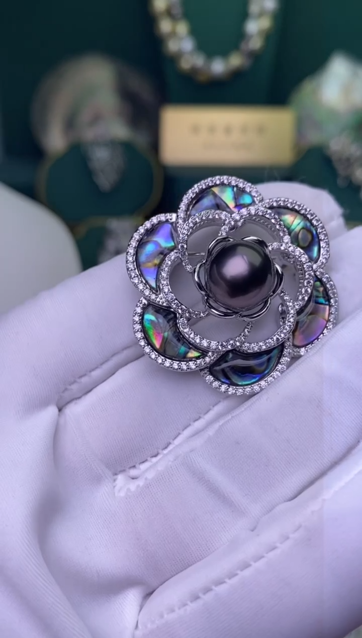 【闪购商品】海水珍珠胸饰未镶嵌1