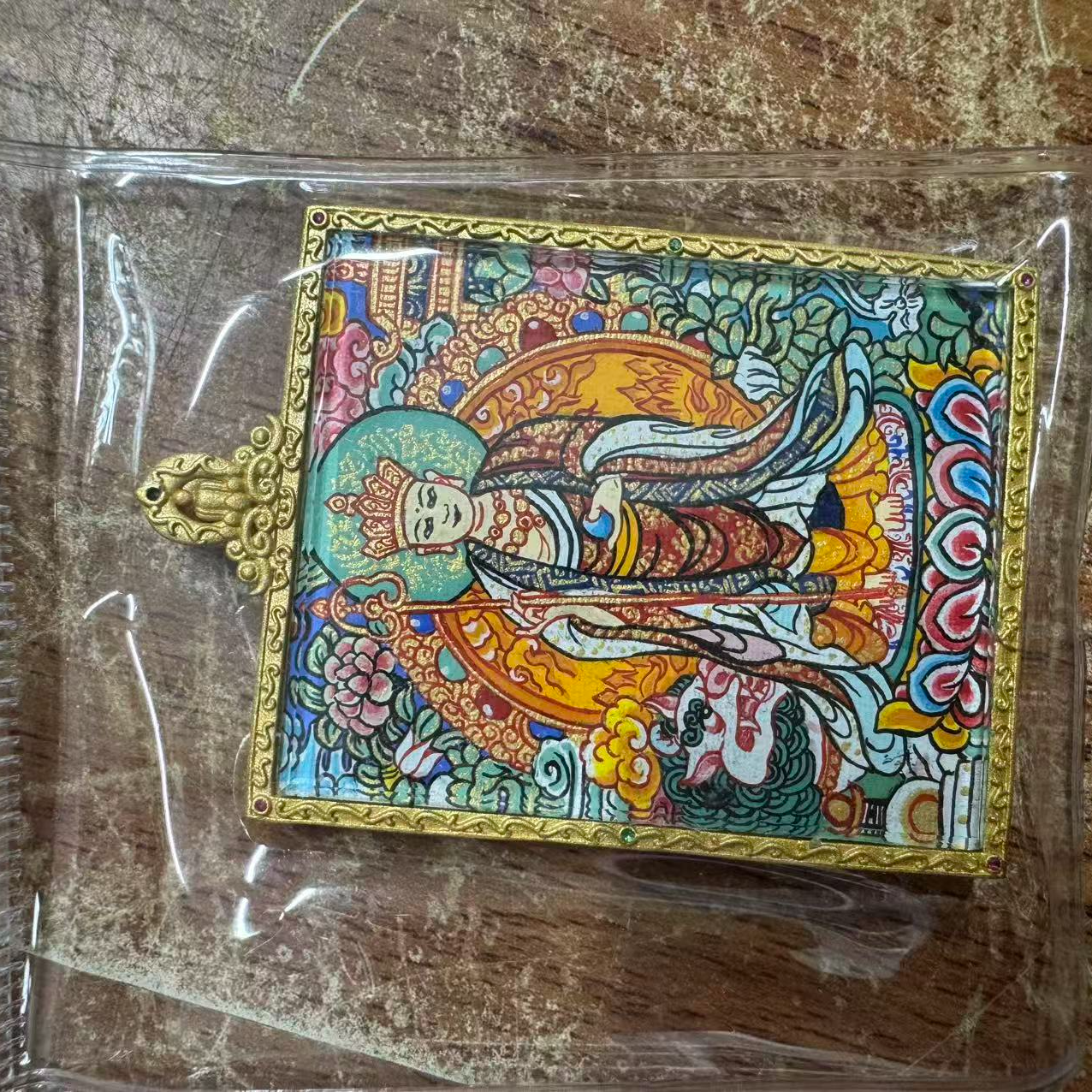 A唐卡绘制唐卡吊坠420