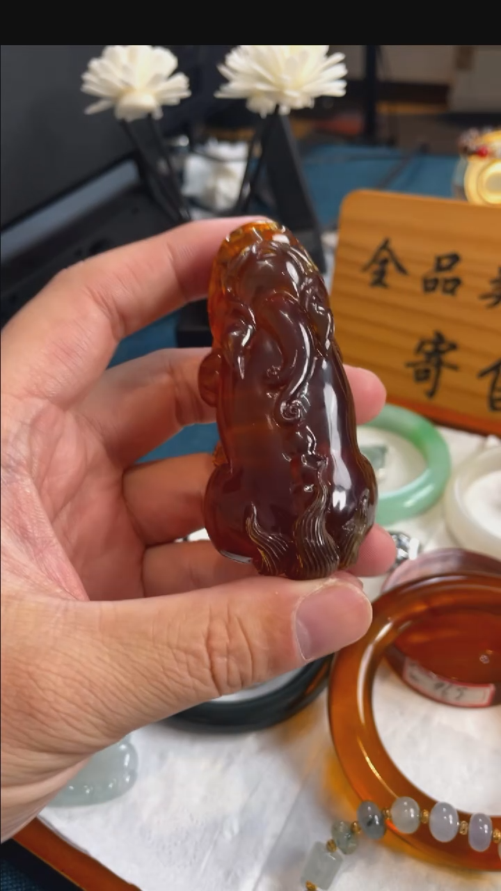 未镶嵌定制琥珀9249号