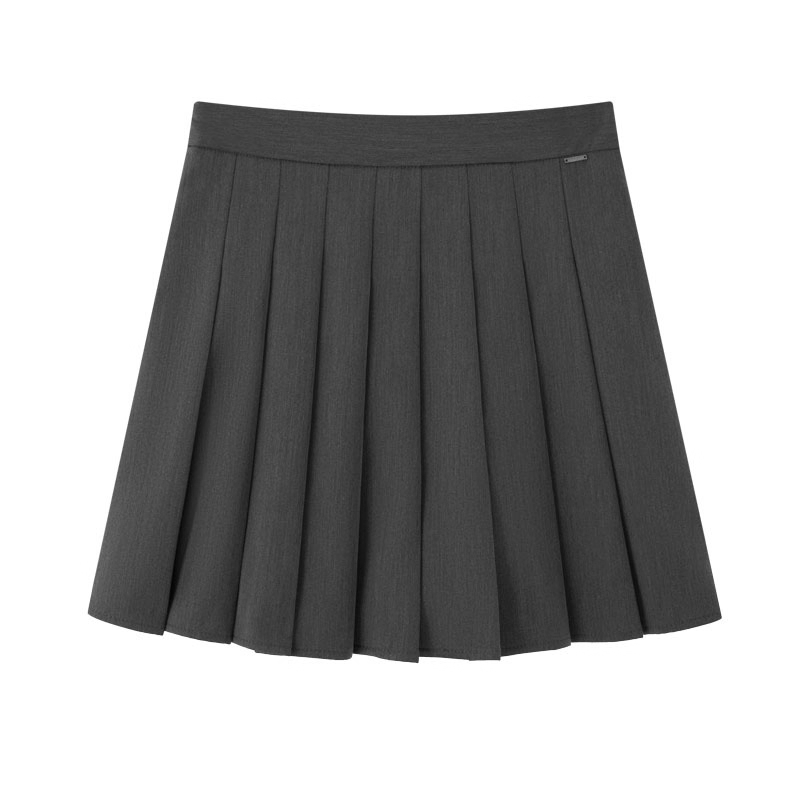 MM商场同款2025秋冬新品时尚休闲高腰显瘦百褶裙短裙半身裙2341