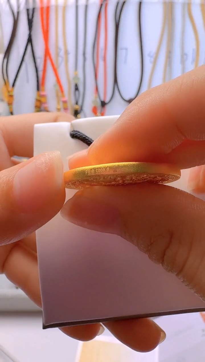 吊坠足银无经典罗盘  总重9g外包1.1g