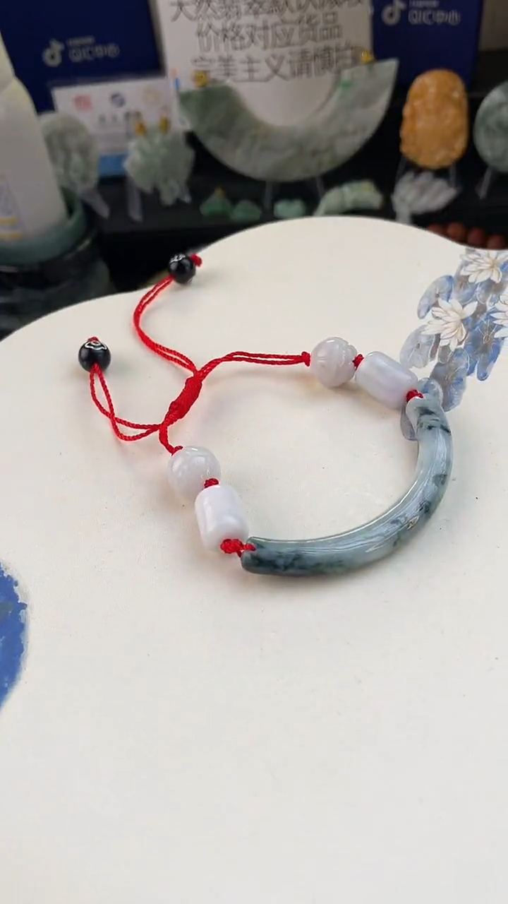 未镶嵌手链翡翠手工定制主默认微瑕播介绍为准