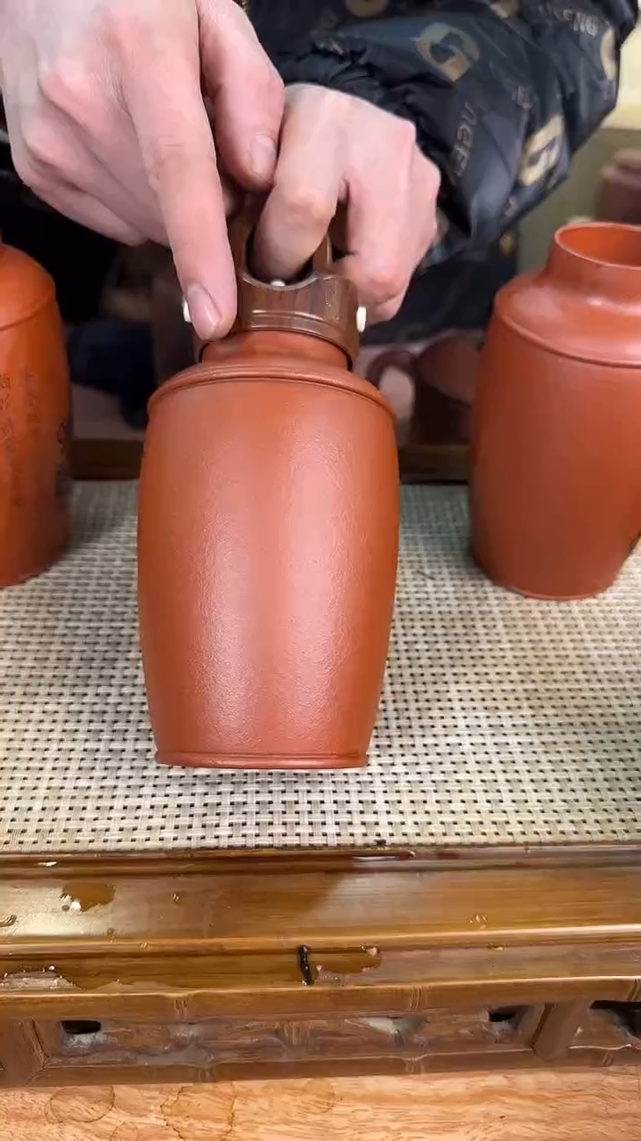 【闪购商品】紫砂茶杯双层 降坡 素款