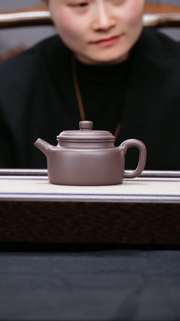 【闪购商品】紫砂茶壶郑 低槽青 德中壶
