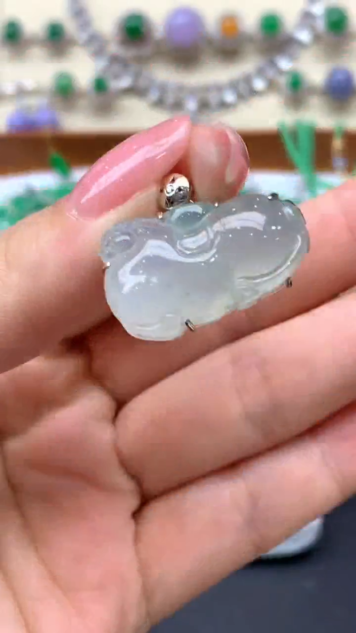 【闪购商品】翡翠颈饰未镶嵌412-天然翡翠