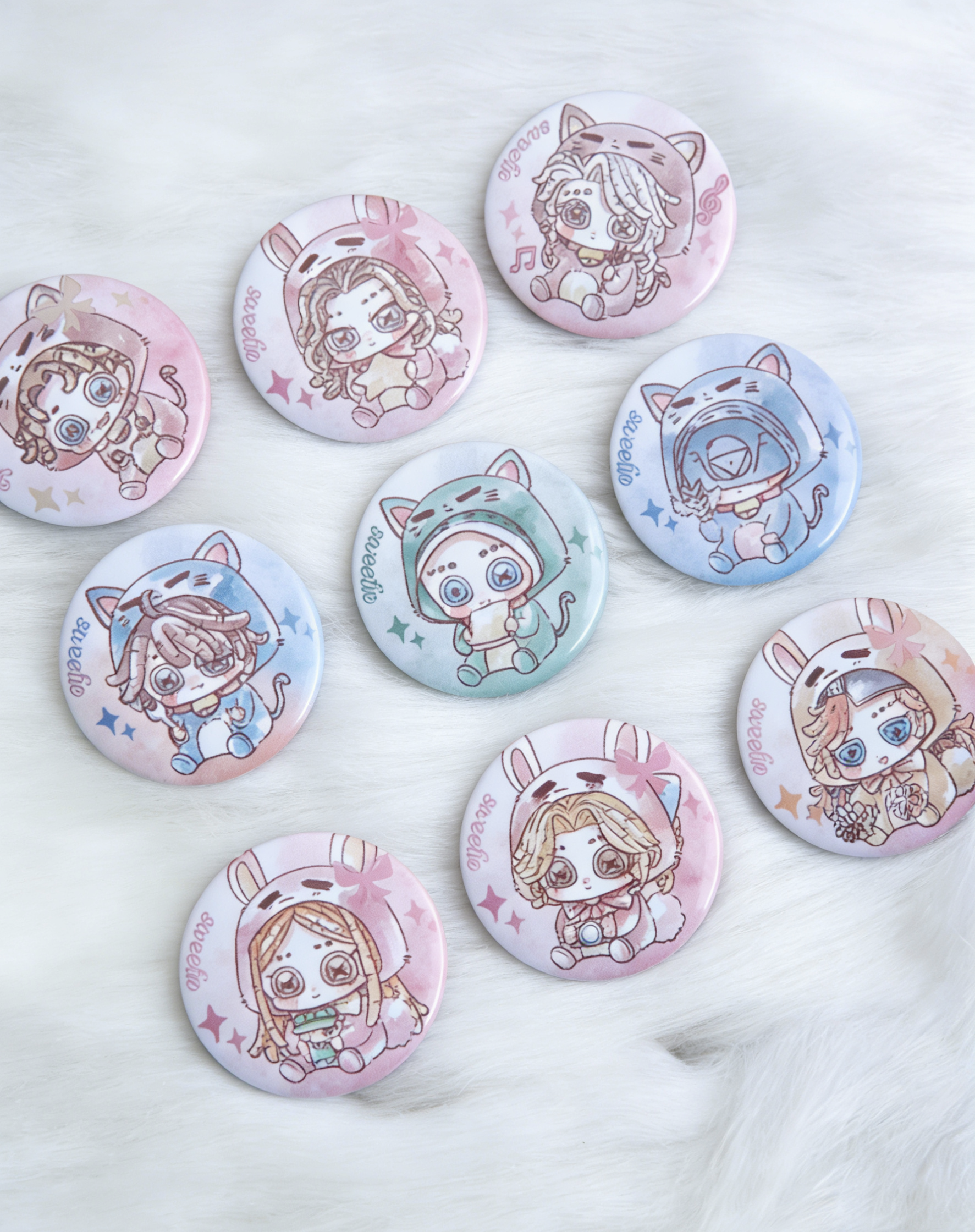 【第五人格】同人授权/水彩系列/吧唧/主播代拆