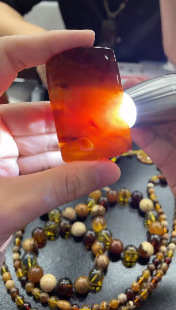 【闪购商品】琥珀颈饰未镶嵌03-05HDJT0141981