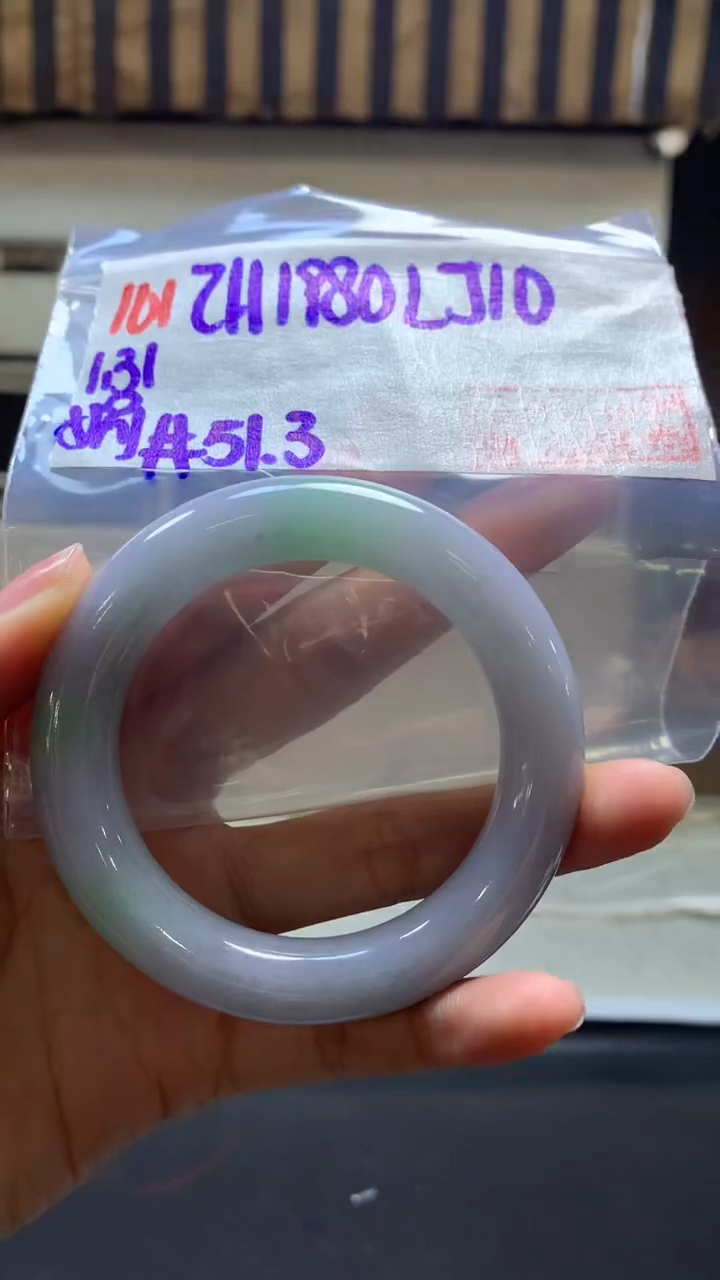 【闪购商品】定制翡翠未镶嵌161手镯51.3+1980元+拍一发一