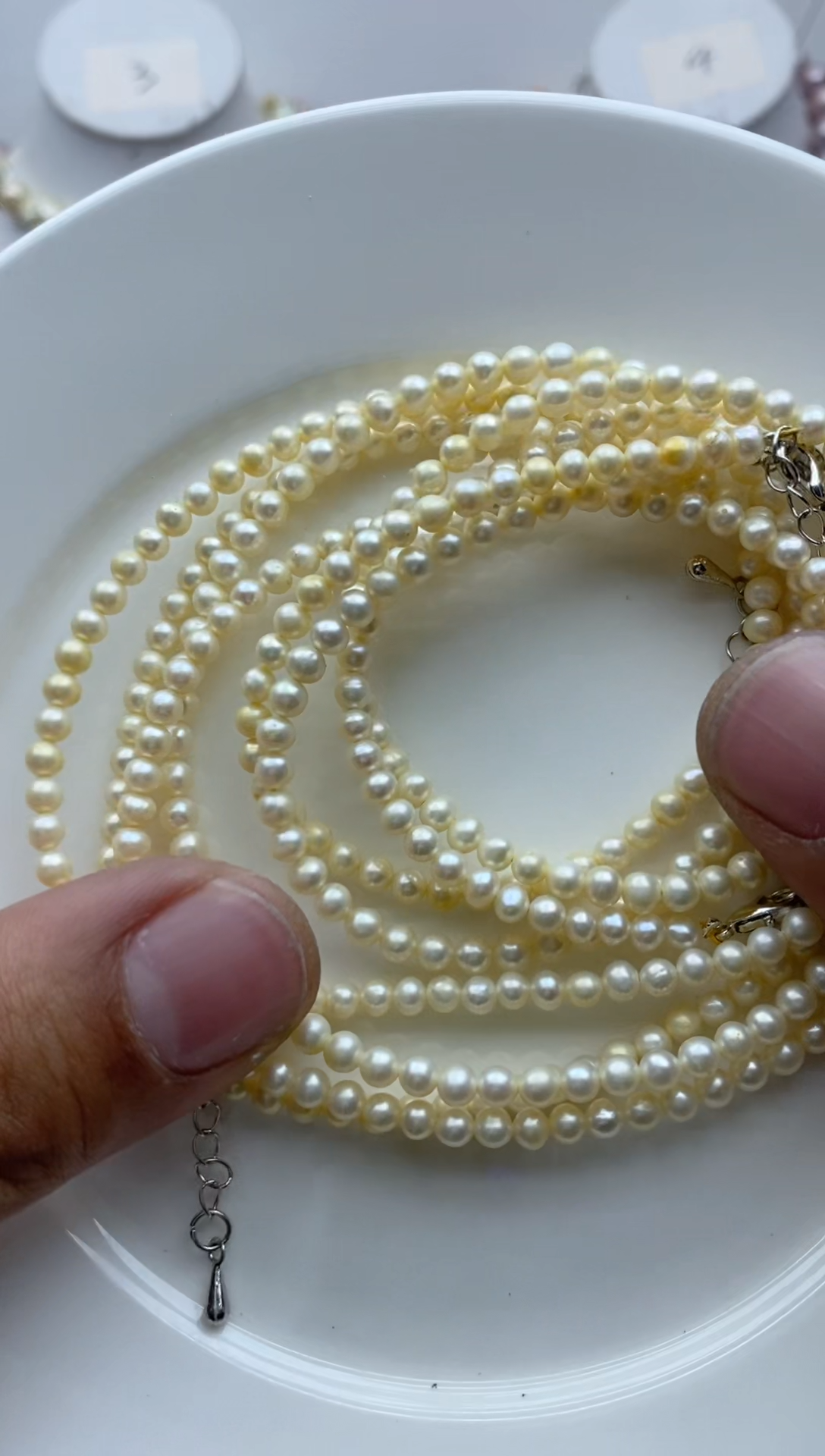 【闪购商品】淡水珍珠颈饰未镶嵌0117