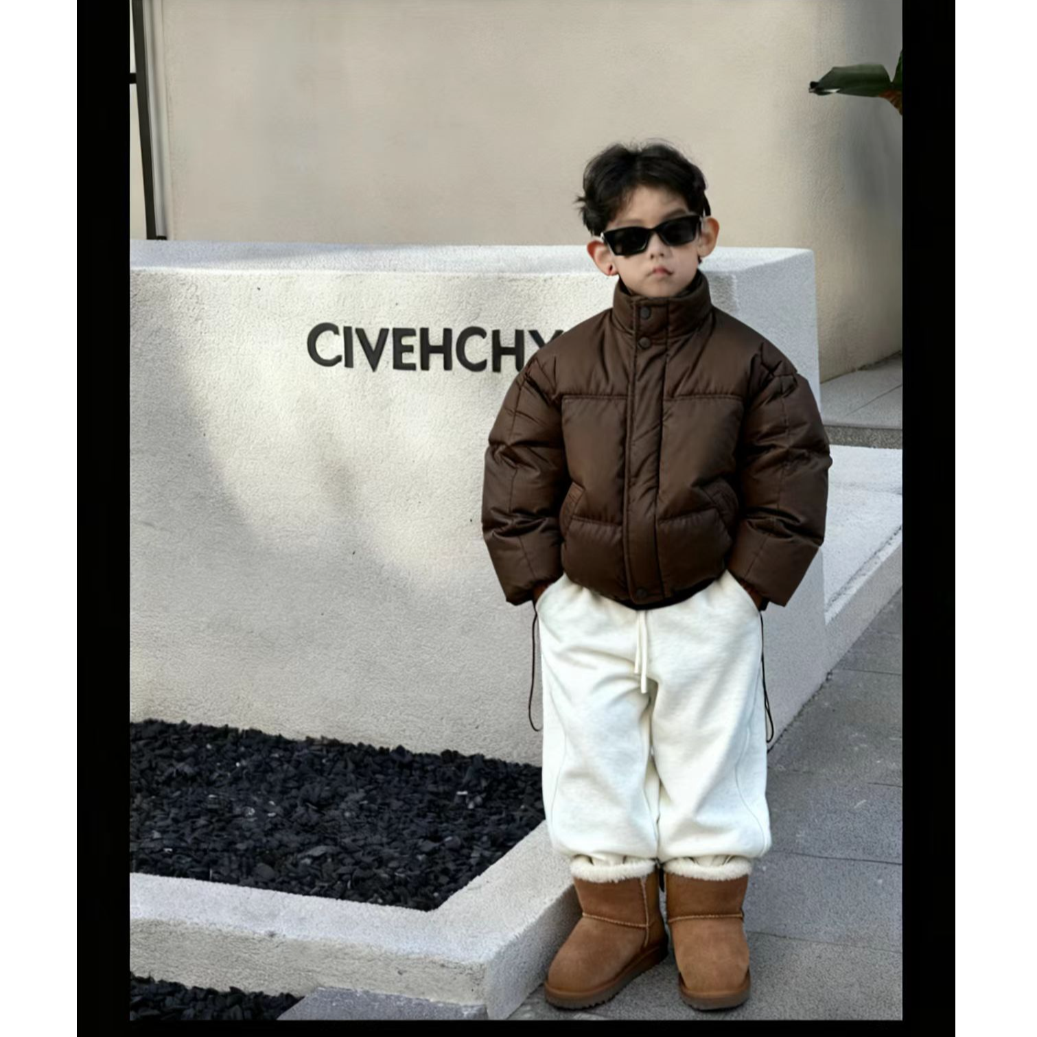 K597儿童休闲加厚面包服