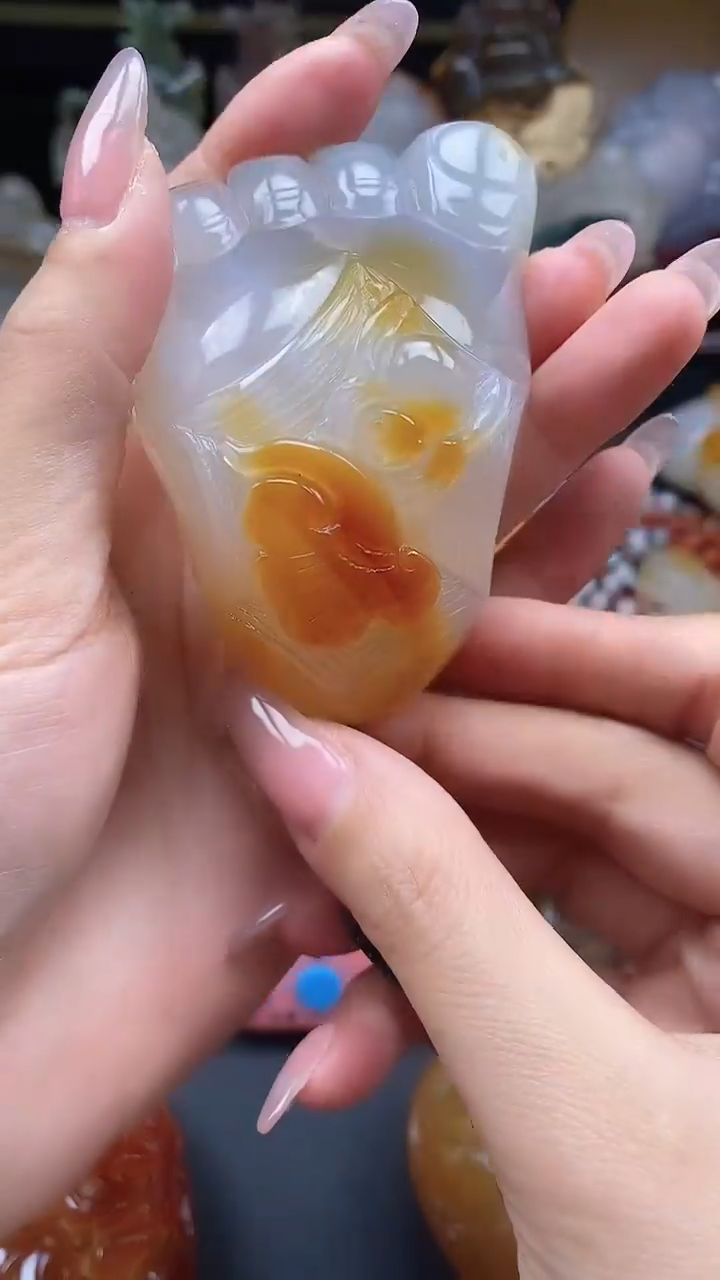 【闪购商品】玛瑙/玉髓颈饰未镶嵌dd