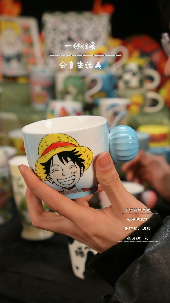 【闪购商品】摆件亲工手绘陶瓷-