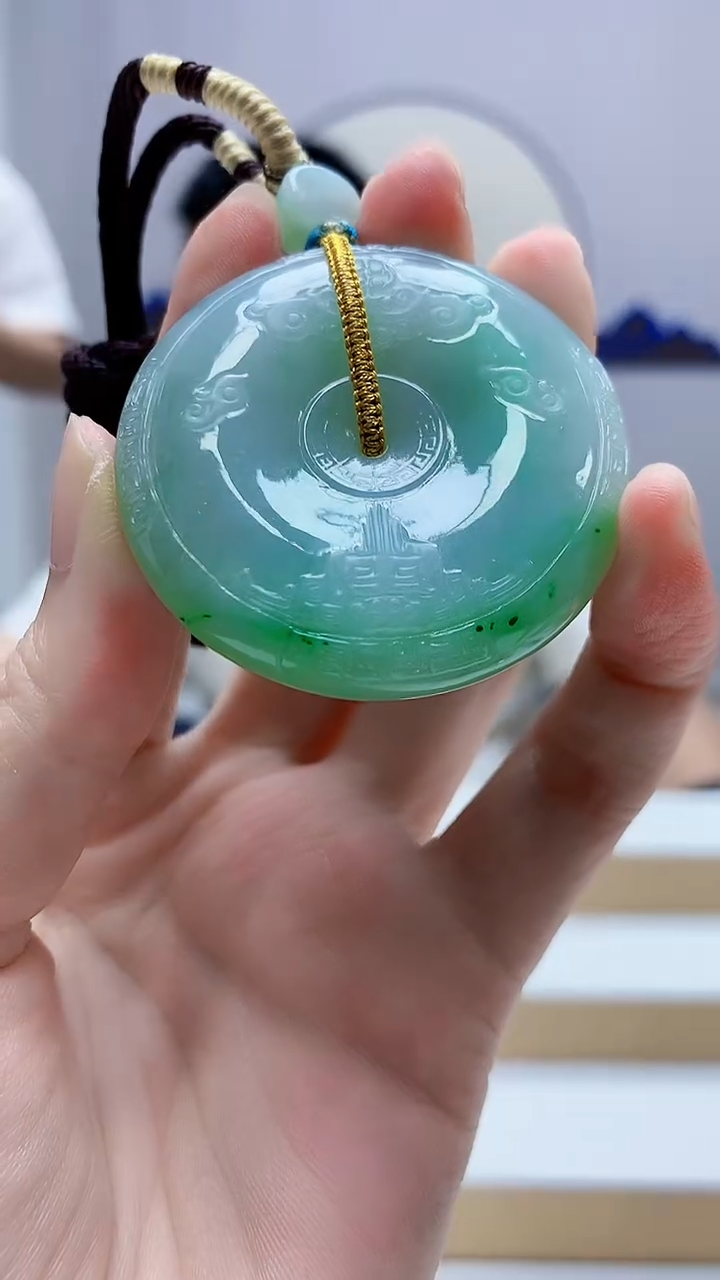 未镶嵌定制翡翠5028zm-毛货挂件201