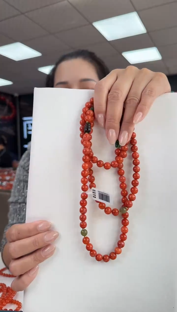 未镶嵌珠串南红玛瑙多样发其一/812898500299