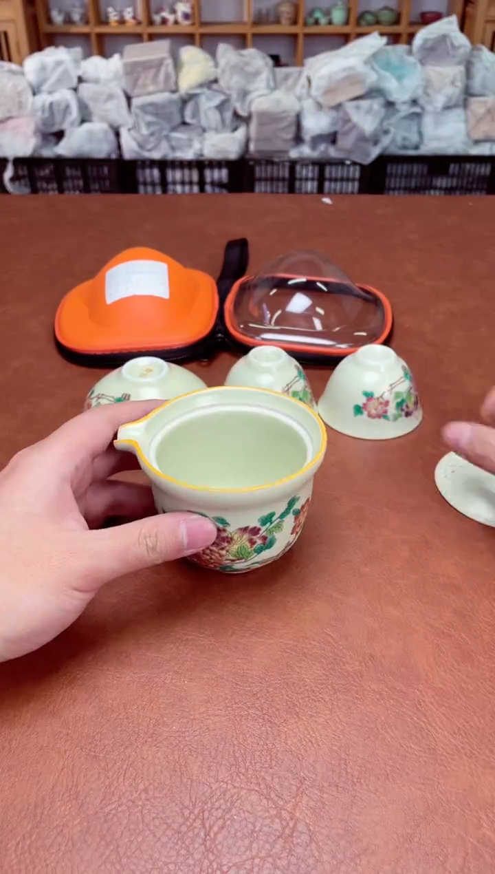 【闪购商品】摆件高端瓷器易仟杯茶器