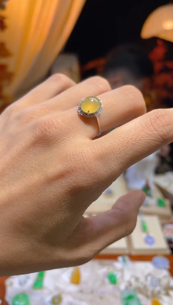 【闪购商品】翡翠颈饰18K金镶嵌假一赔三