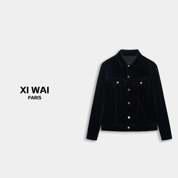 高级男装 冬季新品25s男士休闲老钱通勤翻领夹克外套 0025