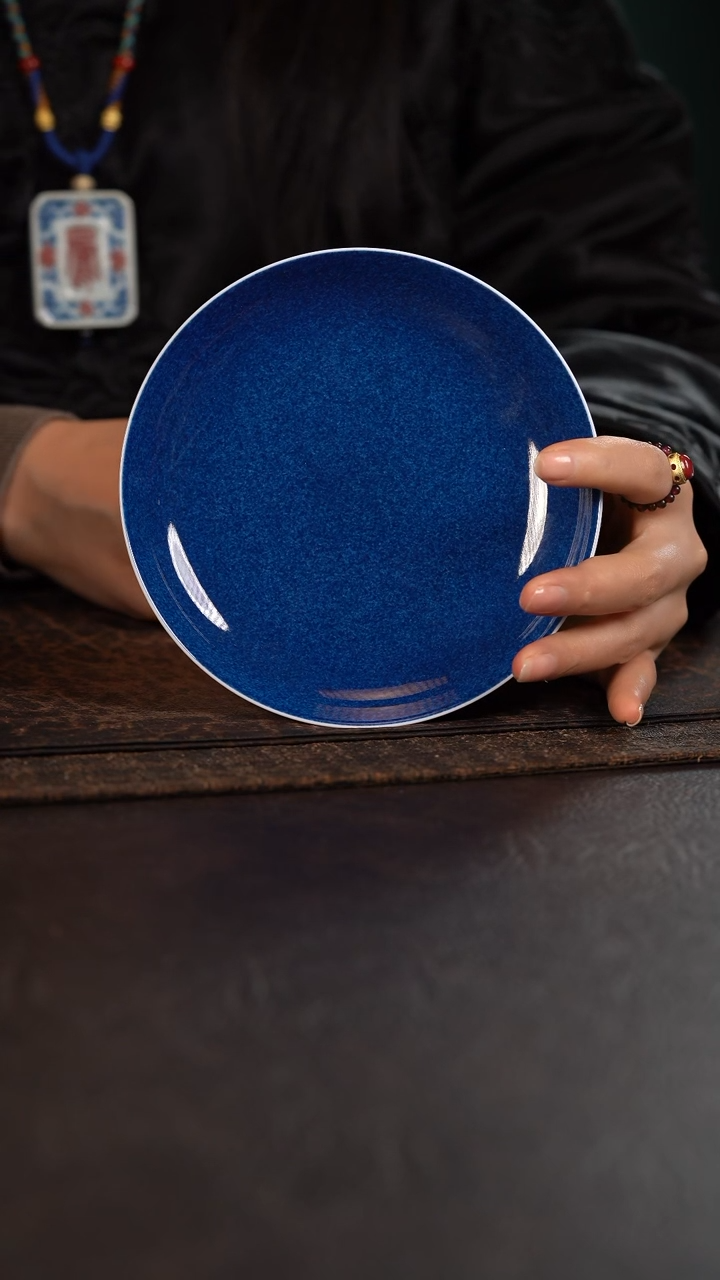 【闪购商品】杯初蓝舍洒蓝纯色大壶承