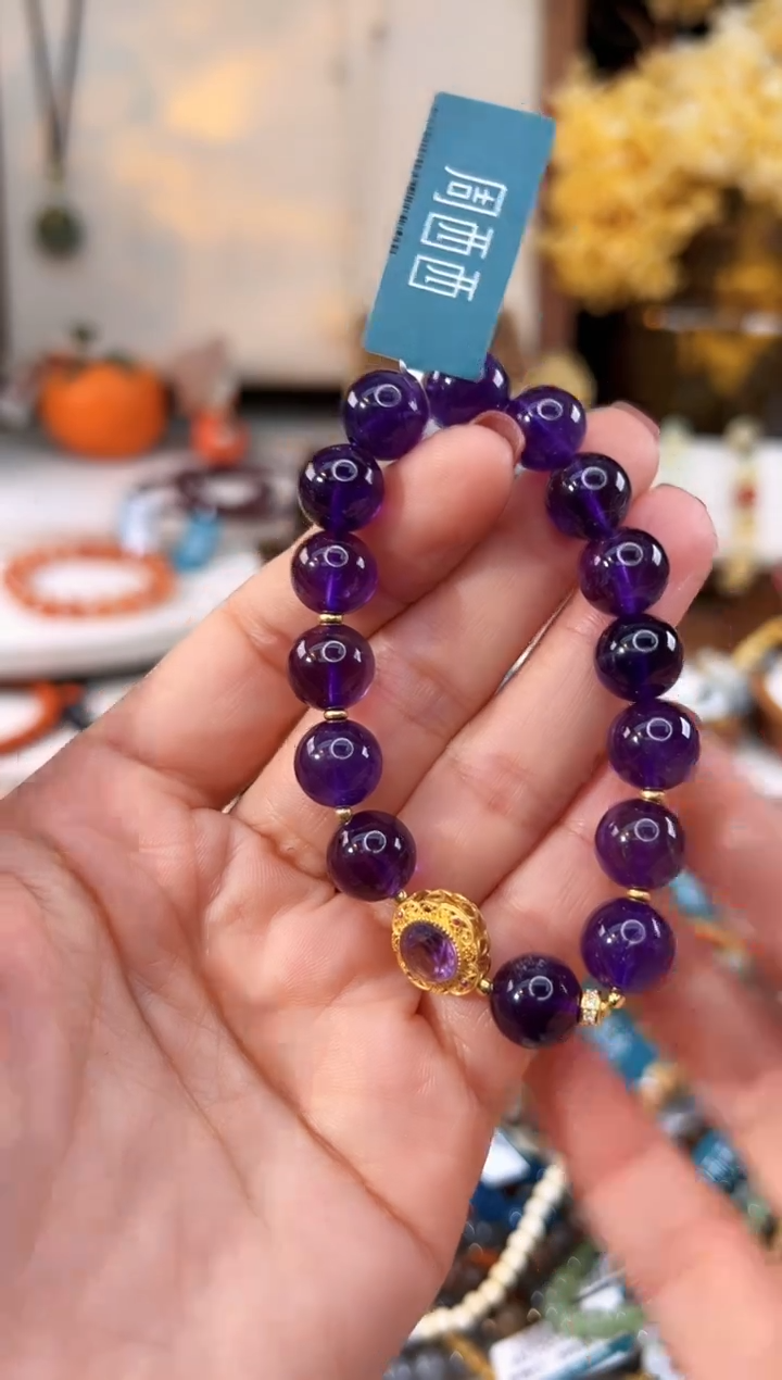 【闪购商品】水晶手绳银S925镶嵌@@A921B016957