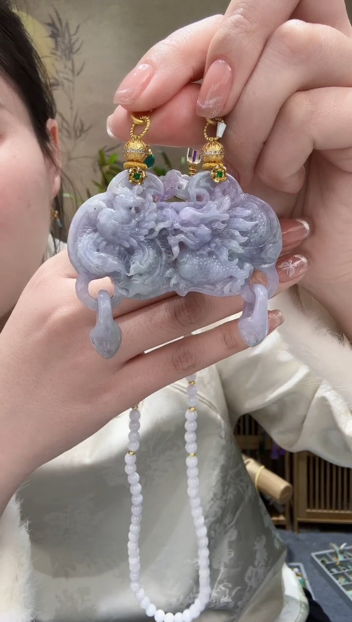 【闪购商品】翡翠颈饰未镶嵌吊坠