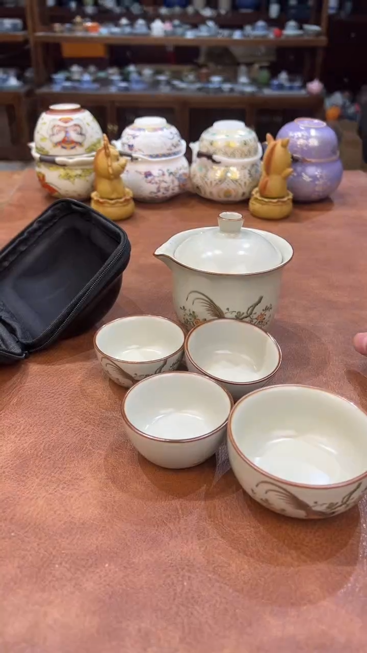 真的很便宜会开片的旅行茶具·1