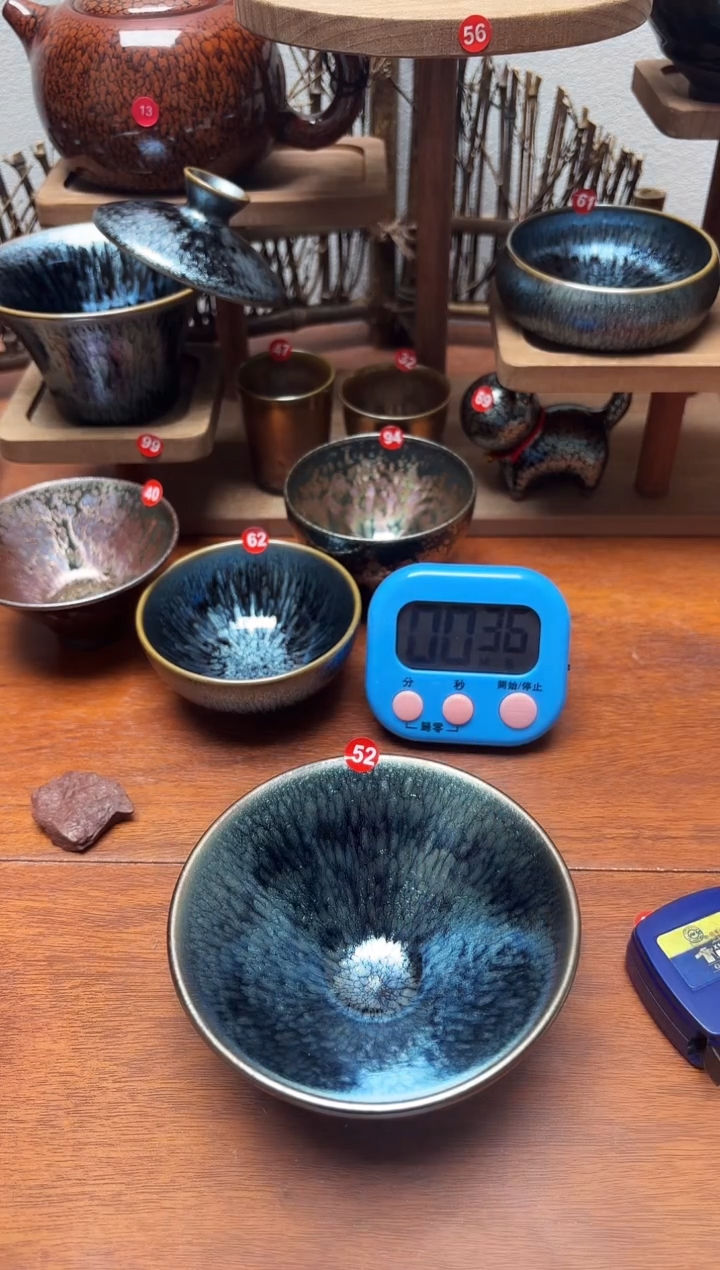 茶盏缘52号建盏工匠茶器