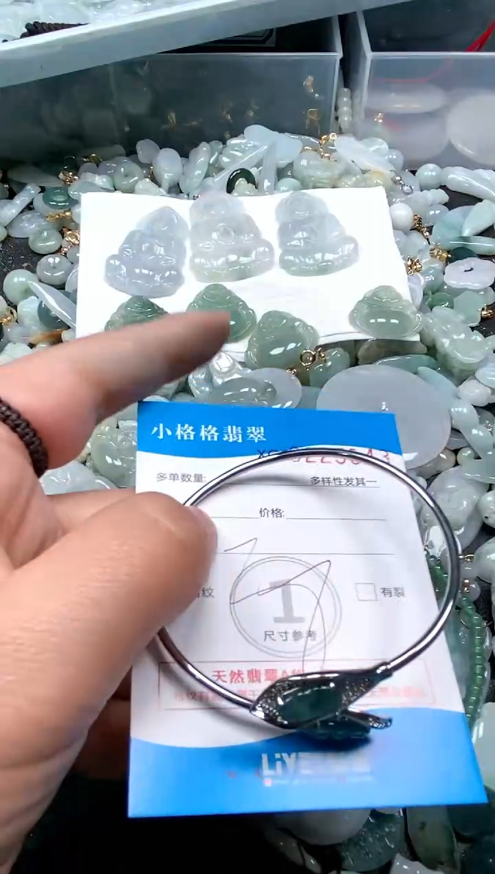 【闪购商品】翡翠颈饰未镶嵌闪购商品0225543