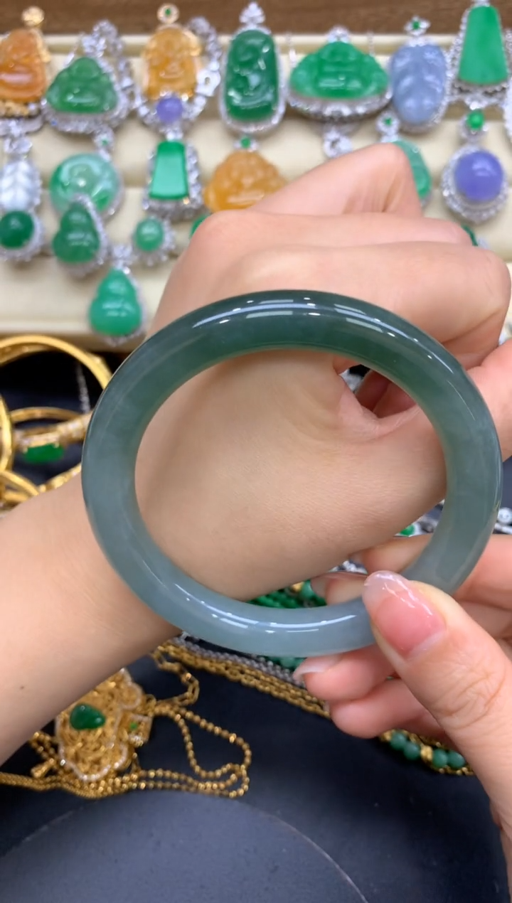 【闪购商品】翡翠手镯未镶嵌187-中国好珍宝