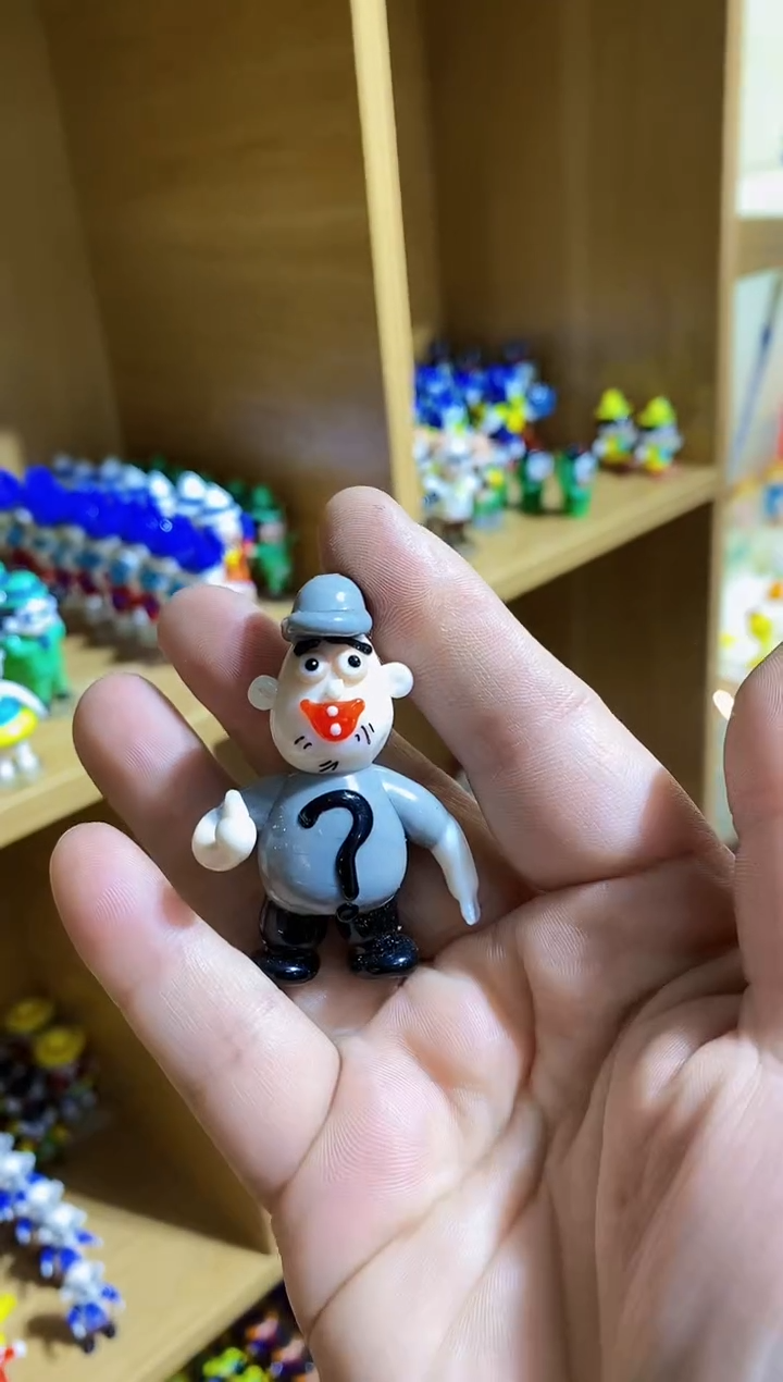 【闪购商品】琉璃手工艺品问号大叔