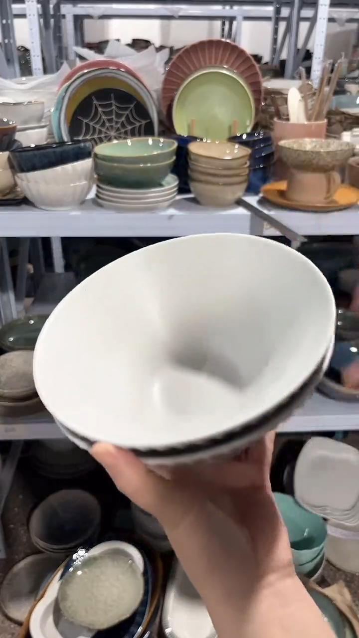 【闪购商品】瓷片外贸尾货瑕疵满20包邮X2 七英寸白边