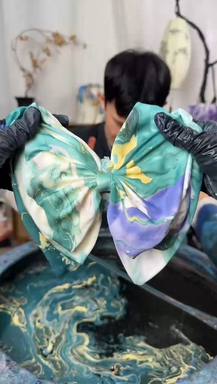 411 雀羽裁春 三层蝴蝶抓夹